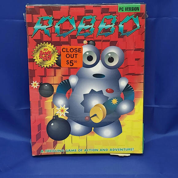 Other - Robbo PC Game by Epic Megagames 1994 - New Sealed IBM/Tandy Compatible
